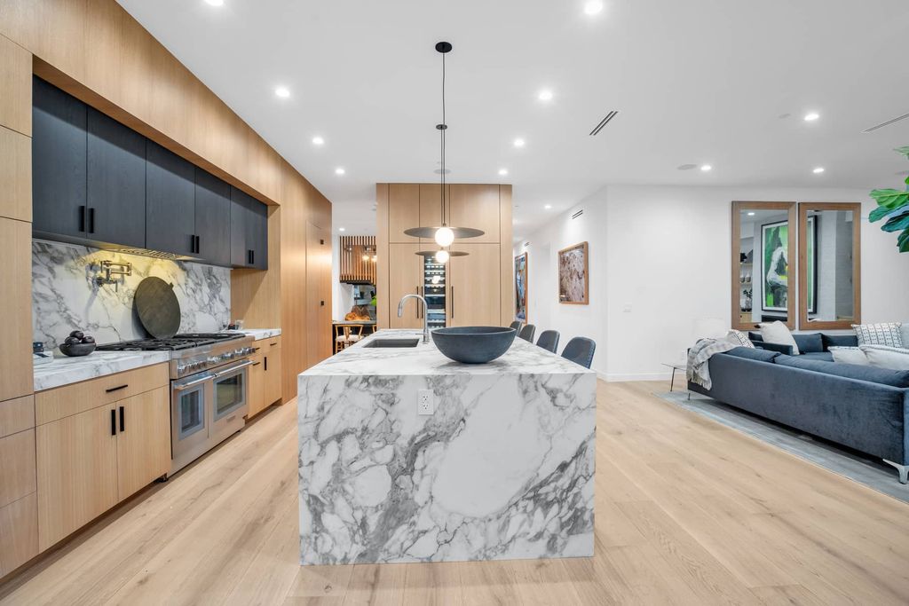 The Home in Culver City is a brand-new modern masterpiece with outstanding craftsmanship and insightful design apparent throughout now available for sale. This home located at 4293 Jasmine Ave, Culver City, California