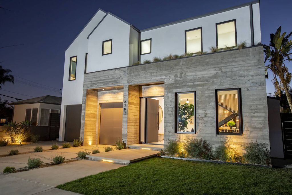 The Home in Culver City is a brand-new modern masterpiece with outstanding craftsmanship and insightful design apparent throughout now available for sale. This home located at 4293 Jasmine Ave, Culver City, California