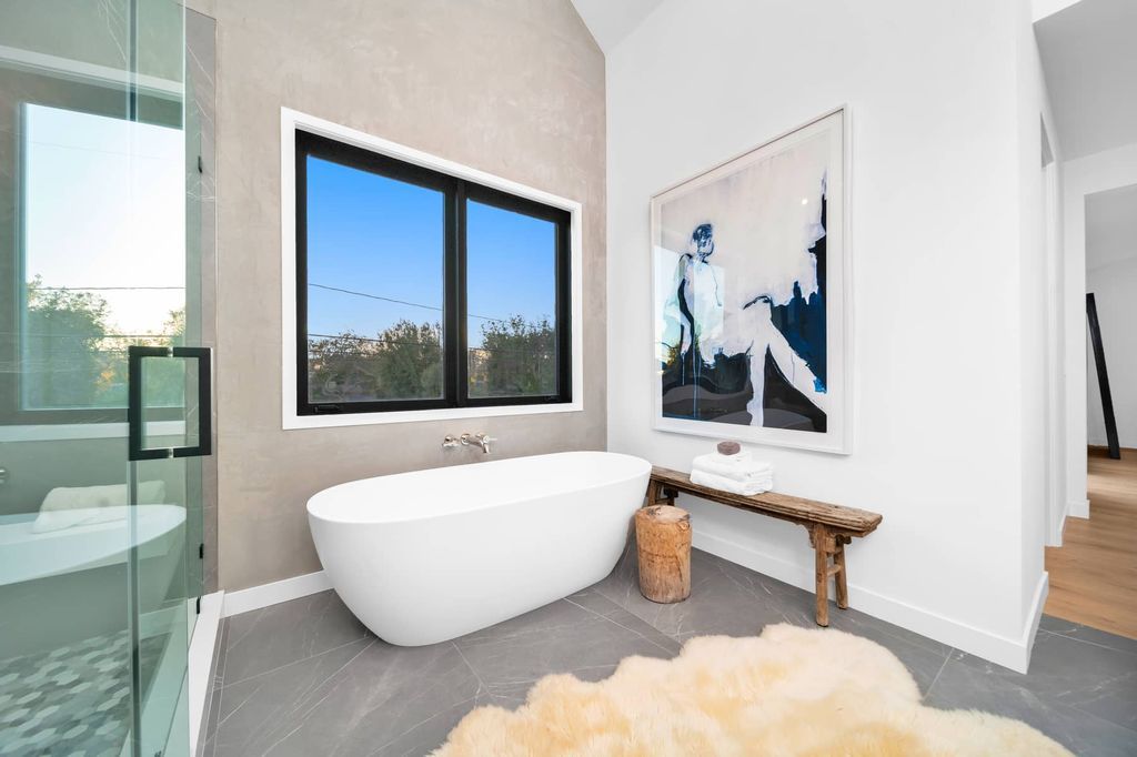 The Home in Culver City is a brand-new modern masterpiece with outstanding craftsmanship and insightful design apparent throughout now available for sale. This home located at 4293 Jasmine Ave, Culver City, California