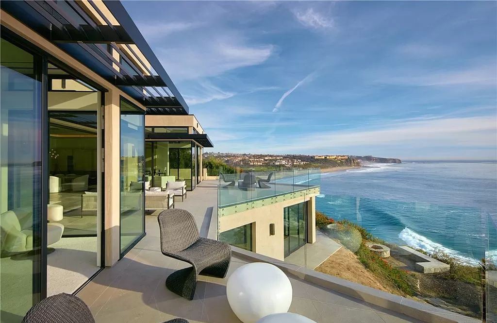 The Home in Dana Point is a contemporary oceanfront estate has been completely reimagined, expanded, and enhanced in exacting standards now available for sale. This home located at 63 Monarch Bay Dr, Dana Point, California