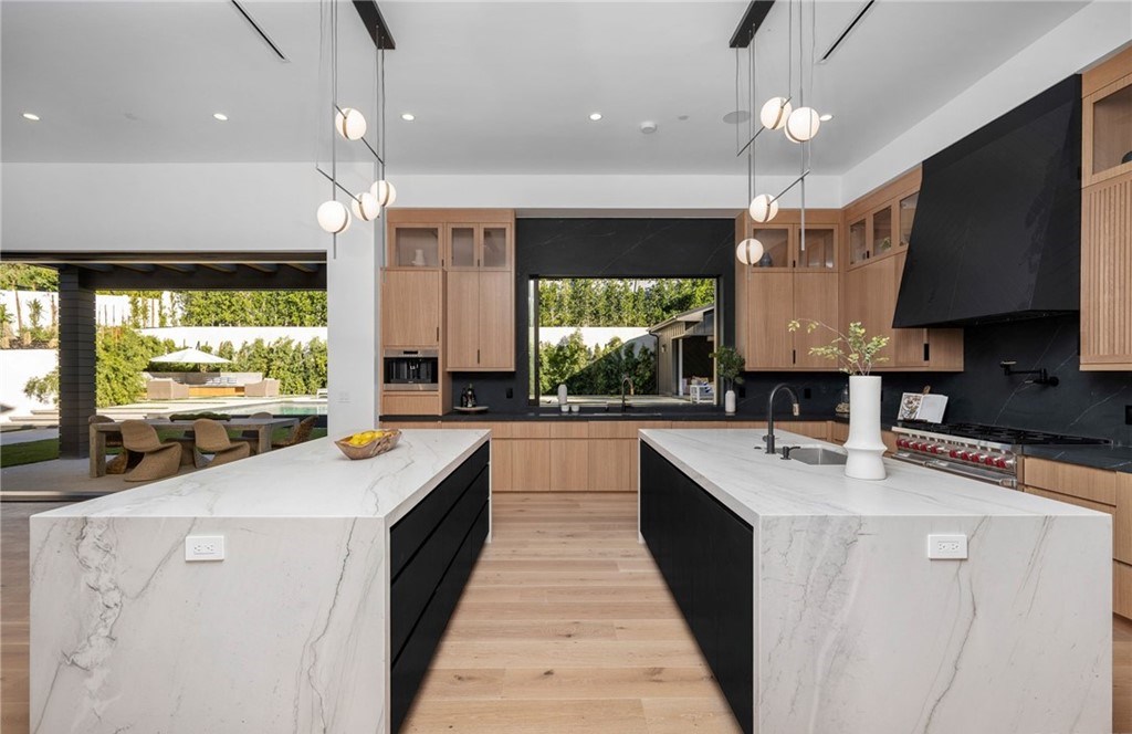The Home in Sherman Oaks is a truly remarkable estate of luxury and sophistication at its finest with premium grade appliances now available for sale. This home located at 15321 Kingswood Ln, Sherman Oaks, California