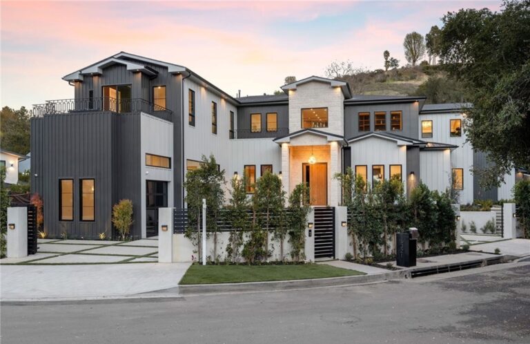 A Truly Remarkable Home in Sherman Oaks perfectly Incorporating Luxury and Quality hits Market for $8,995,000