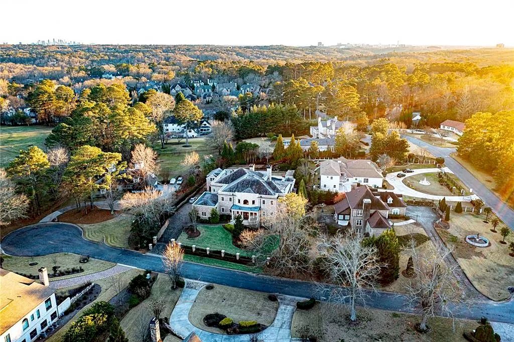 The Home in Georgia is a luxurious home situated on a lovely lot and quiet cul-de-sac adjacent to McFarlane Nature Park now available for sale. This home located at 4486 Winged Foot Cir SE, Marietta, Georgia; offering 07 bedrooms and 13 bathrooms with 17,761 square feet of living spaces.