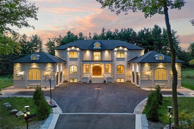 Amazing Limestone Home in Ontario with Attention to Detail Inside & Out Asks for C$9,999,999