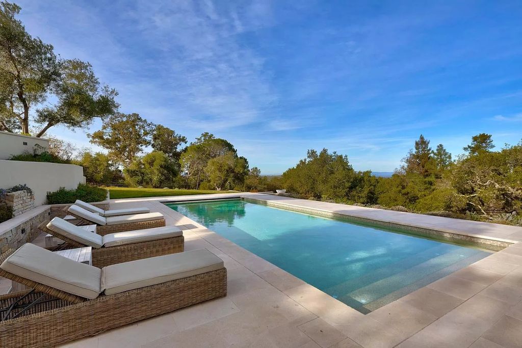The Home in Los Altos Hills is a masterpiece completed in 2020 perched amidst hilltop grounds with panoramic San Francisco Bay view now available for sale. This house located at 27470 Black Mountain Rd, Los Altos Hills, California