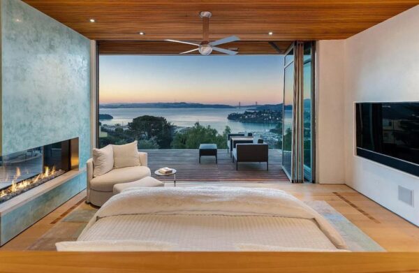 $16M Icon of modern home in Tiburon boasts finest views in the bay area