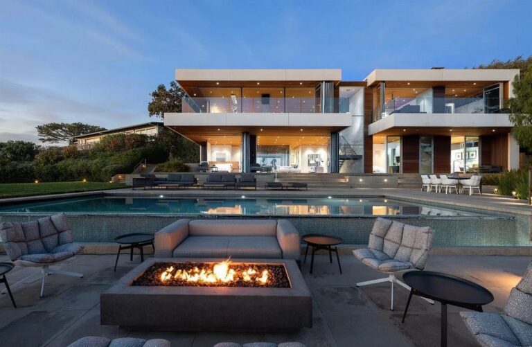 An Icon of Modern Home in Tiburon boasts the Finest Views in the Bay Area Asking for $16,000,000