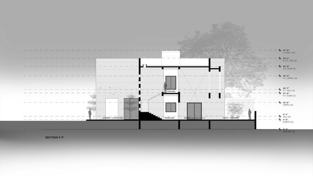 Ankit Shah Residence, a Folded House by Dipen Gada and Associates