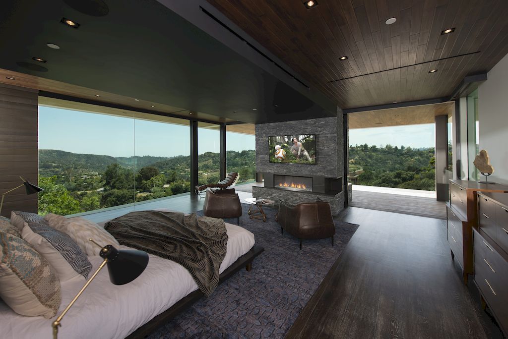 Benedict-Canyon-House-in-Beverly-Hills-California-by-Whipple-Russell-27