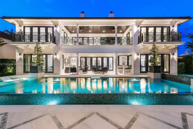 Brand New One Of A Kind Masterfully Created Waterfront Mansion in Fort Lauderdale hits the Market for $9,750,000
