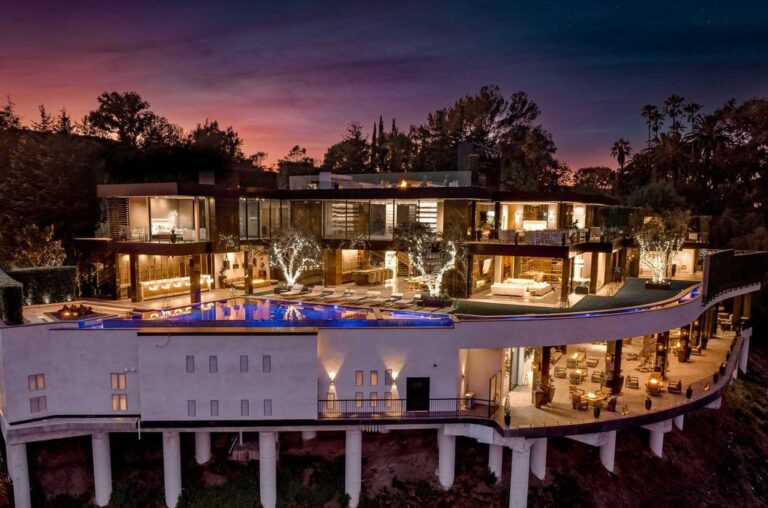 Brand New World Class Mega Mansion in Bel Air with The Highest Quality of Construction hit the Market for $139,000,000