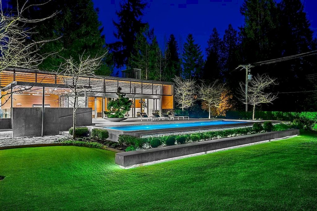 The Estate in West Vancouver offers spectacular garden views providing one of the most sensational settings imaginable now available for sale