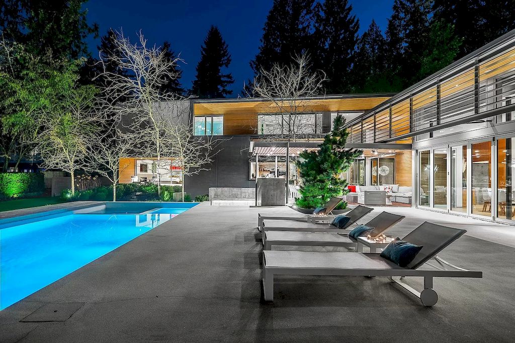 The Estate in West Vancouver offers spectacular garden views providing one of the most sensational settings imaginable now available for sale