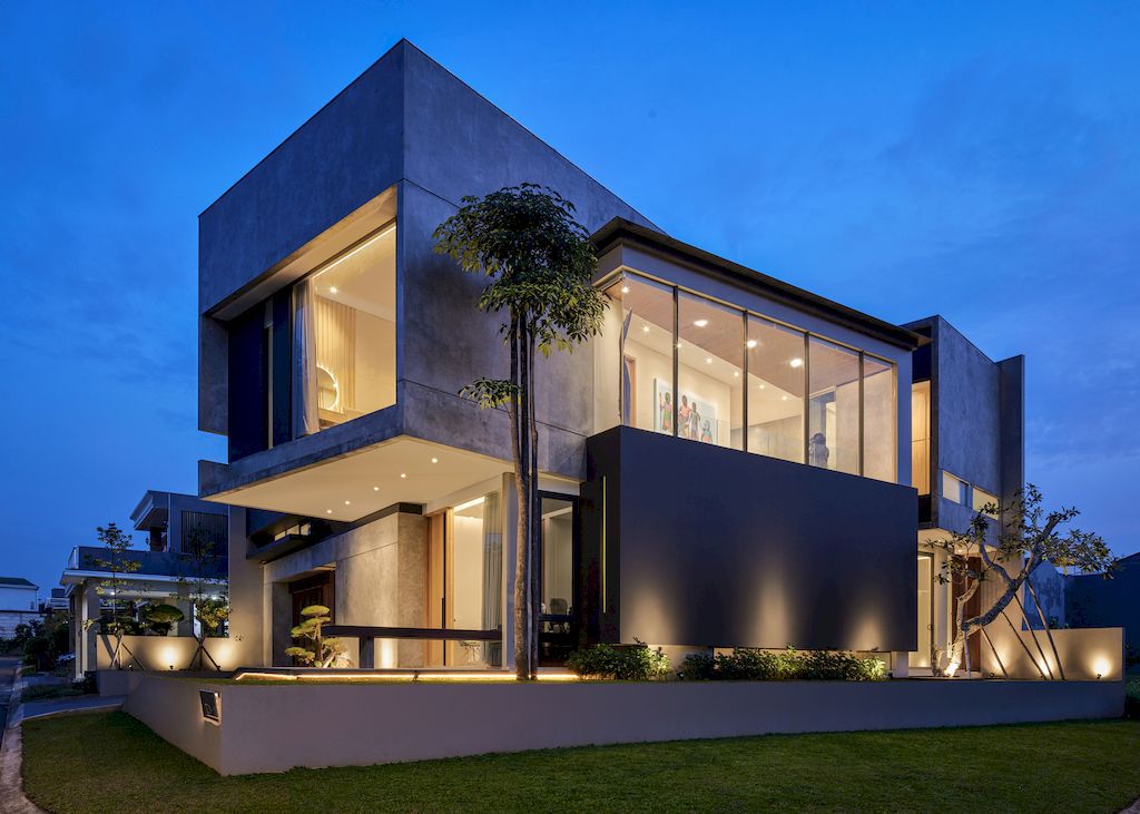 DS House, impressive bold and masculine vibes design by Rakta Studio