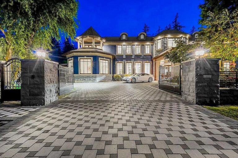 Elegant Yet Inviting, This Magnificent Home Sells for C$7,989,000 in Surrey