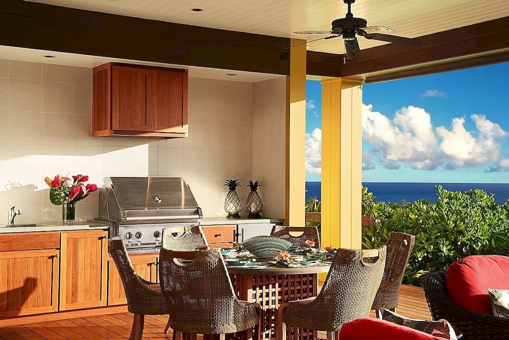 The Home in Hawaii is a luxurious home displaying unparalleled ocean, mountain, and coastal vistas now available for sale. This home located at 3027 Kalahiki St, Koloa, Hawaii; offering 04 bedrooms and 05 bathrooms with 4,490 square feet of living spaces.