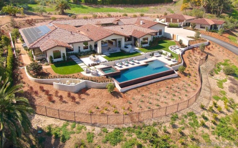 Exquisite Luxury Home in Rancho Santa Fe offers Resort-like living Asking for $11,495,000