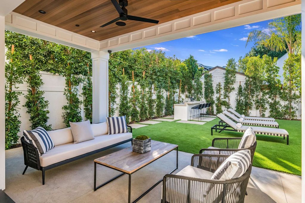 The Home in Studio City is a gorgeous new construction in prestigious Colfax Meadows perfect indoor outdoor entertaining now available for sale. This home located at 4365 Kraft Ave, Studio City, California