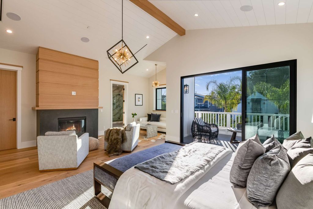 The Home in Studio City is a gorgeous new construction in prestigious Colfax Meadows perfect indoor outdoor entertaining now available for sale. This home located at 4365 Kraft Ave, Studio City, California