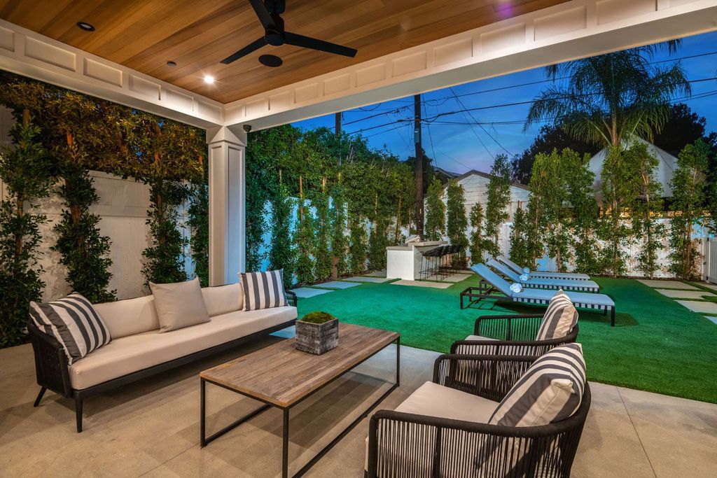 The Home in Studio City is a gorgeous new construction in prestigious Colfax Meadows perfect indoor outdoor entertaining now available for sale. This home located at 4365 Kraft Ave, Studio City, California