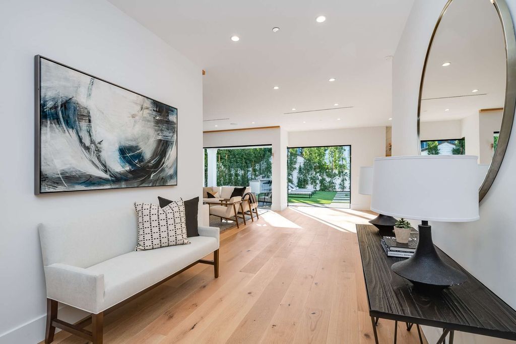 The Home in Studio City is a gorgeous new construction in prestigious Colfax Meadows perfect indoor outdoor entertaining now available for sale. This home located at 4365 Kraft Ave, Studio City, California