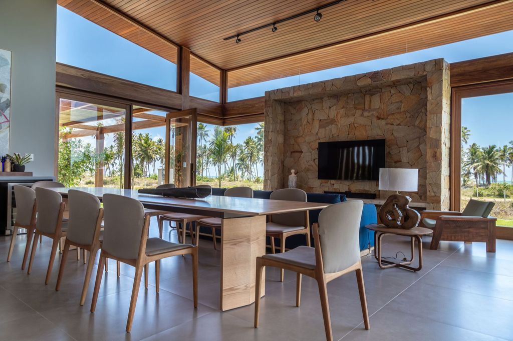 Jangadas House, a Stunning Beach House in Brazil by GAM Arquitetos