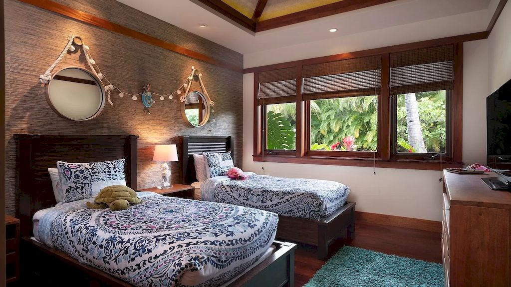 The Home in Hawaii is a luxurious home featuring seamless indoor-outdoor contemporary design now available for sale. This home located at 26 Ualei Pl, Kihei, Hawaii; offering 05 bedrooms and 06 bathrooms with 4,383 square feet of living spaces.