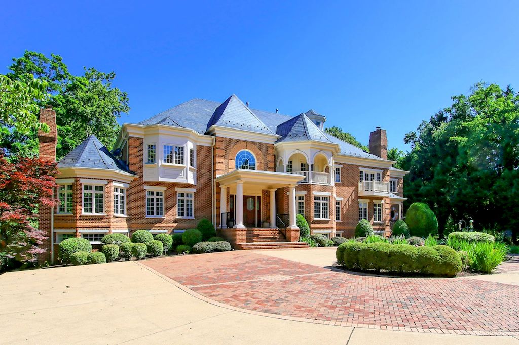The Home in Virginia is a luxurious home conveniently located just minutes to Washington, DC now available for sale. This home located at 6832 Georgetown Pike, McLean, Virginia; offering 10 bedrooms and 13 bathrooms with 16,243 square feet of living spaces. 