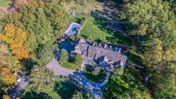 Stunning Custom Built Shingle Style Estate in Massachusetts Listed for ...