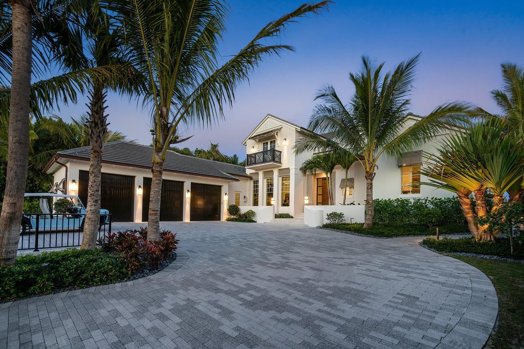 The Villa in Gulf Stream is an elegant estate now has stunning panoramic ocean views and breathtaking sunrises available for sale. This home located at 3565 N Ocean Blvd, Gulf Stream, Florida