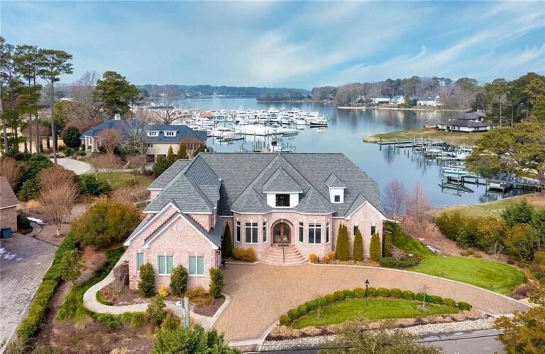 This 3,450,000 Remarkable Custom Home Offers Stunning Views of