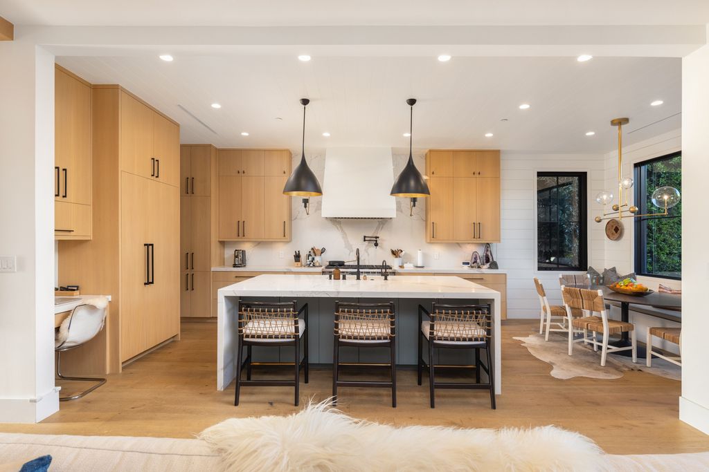 The Home in Los Angeles is a custom-built residence that blends immaculate design in an organic setting now available for sale. This home located at 3570 Frances Ave, Los Angeles, California