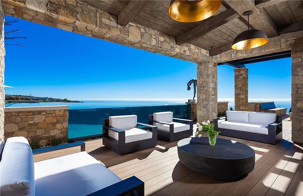 The Home in Newport is an unique property showcases sweeping unobstructed ocean views, superior construction, and meticulous detail now available for sale. This home located at 46 Deep Sea, Newport Coast, California