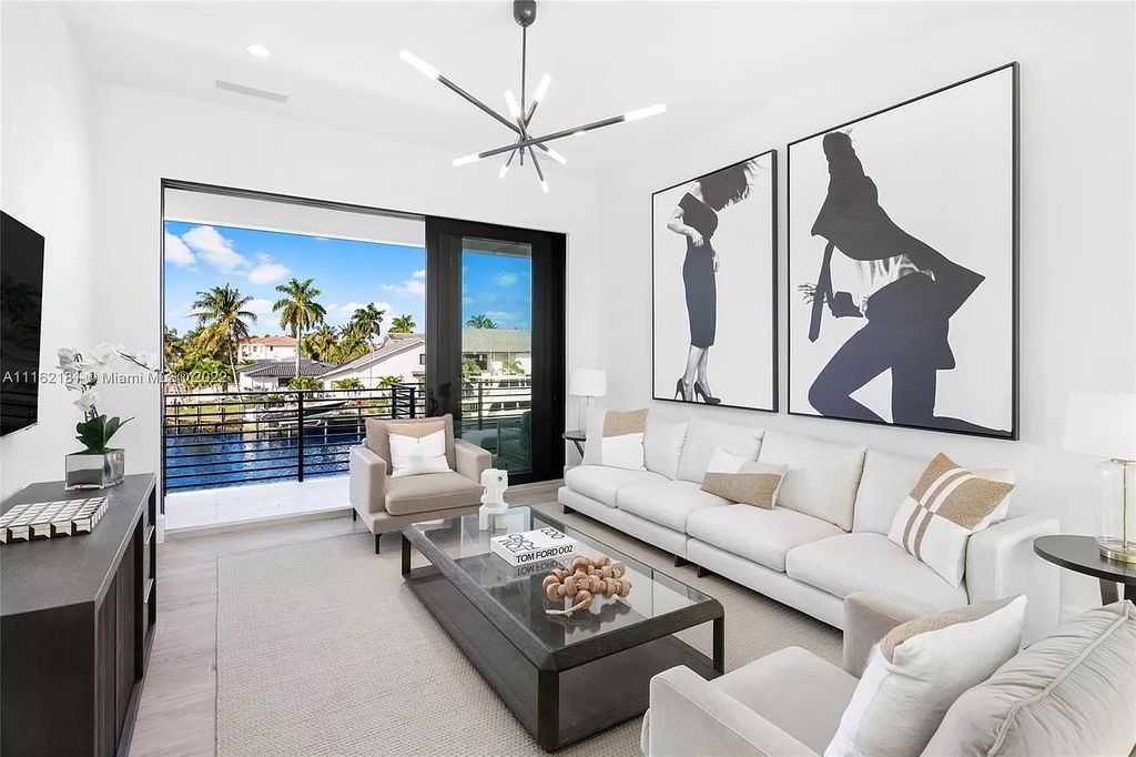 The Home in Lighthouse Point is a brand new Randall Stofft 2022 oasis features a bright open concept now available for sale. This house located at 2801 NE 36th St, Lighthouse Point, Florida