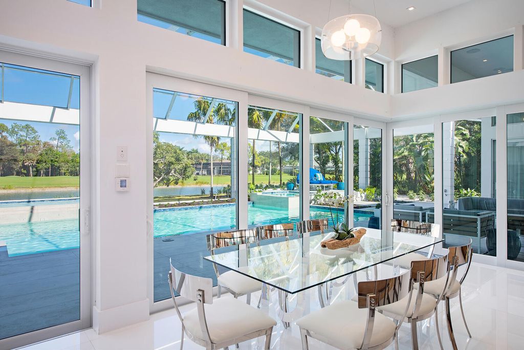 The Naples Home is a sprawling estate with phenomenal views over the lake and an incredible resort-style pool area now available for sale. This home located at 2713 Buckthorn Way, Naples, Florida