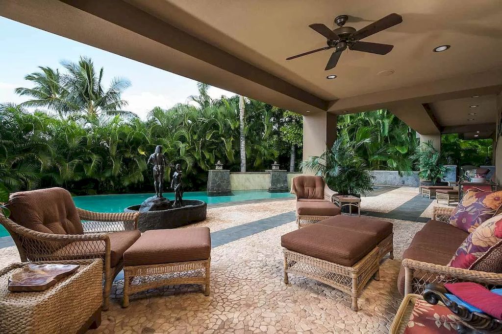 The Home in Hawaii is a luxurious home offering majestic ocean views and coveted privacy now available for sale. This home located at 4340 Melianani Pl, Kihei, Hawaii; offering 04 bedrooms and 07 bathrooms with 8,657 square feet of living spaces. 