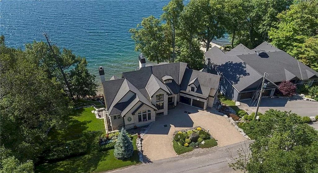 The Property in Ontario is a captivating masterpiece on the beautiful St.Lawrence River now available for sale