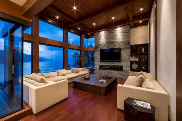 This C$8,995,000 Lakefront Home in Kelowna is Distinct Modern West ...