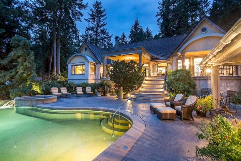 Year-round Vacation at Home in This Unobstructed Ocean View Masterpiece in Surrey
