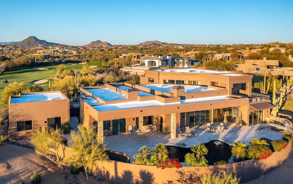 Gorgeous Residence in Arizona sells for $3,500,000 with spectacular views of Pinnacle Peak