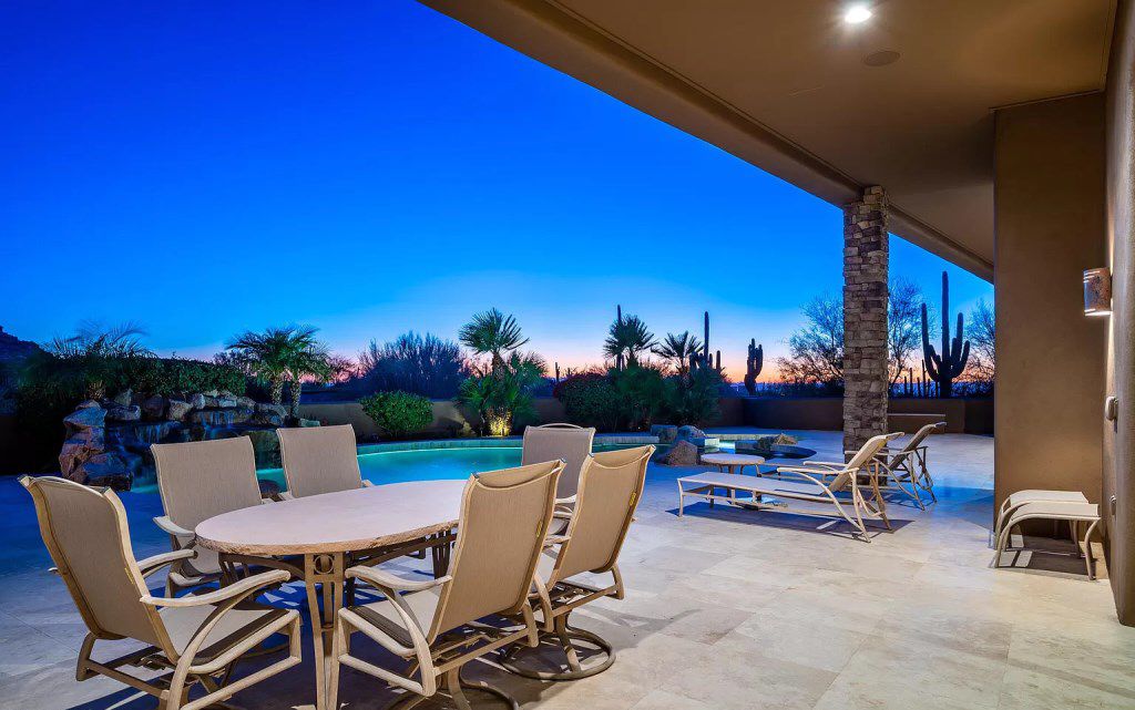 Gorgeous Residence in Arizona sells for $3,500,000 with spectacular views of Pinnacle Peak