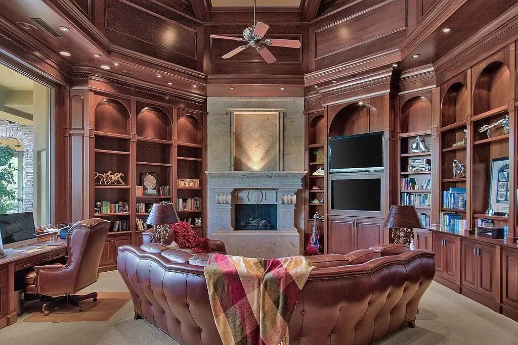 This $9,500,000 Home in Arizona offers a magnificent mixture of grass and desert landscaping