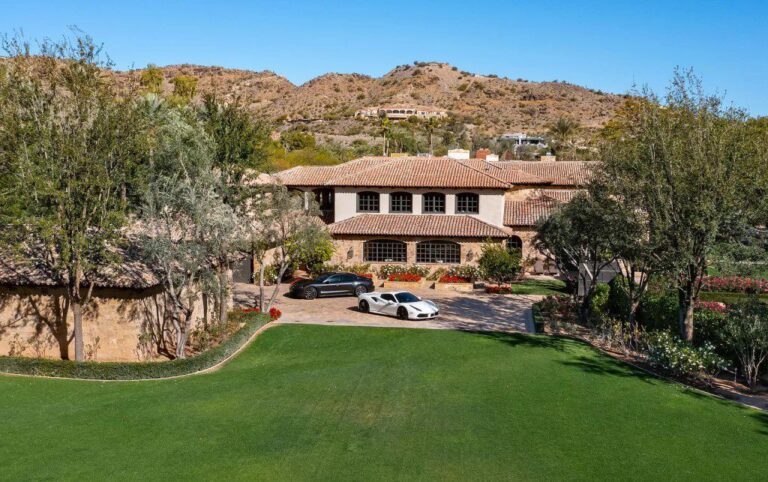 This $12,900,000 Paradise Valley Estate represents true timeless elegance