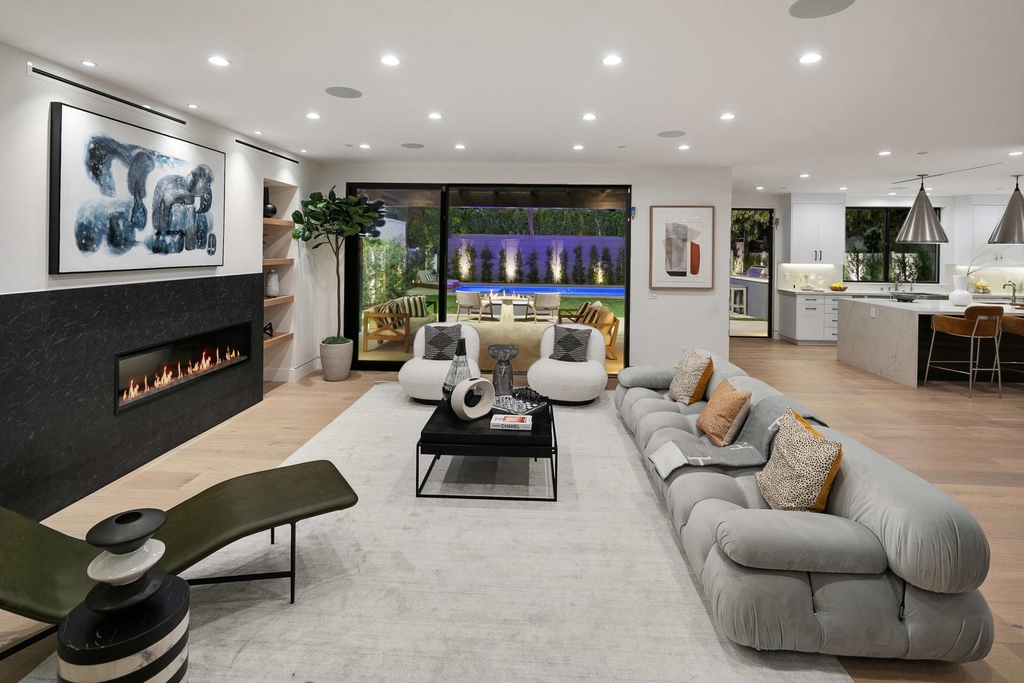 The Home in Beverly Grove is a modern new construction estate offers a sweeping open floor plan commencing from the colossal entry through the grand main level now available for sale. This home located at 731 N Curson Ave, Los Angeles, California