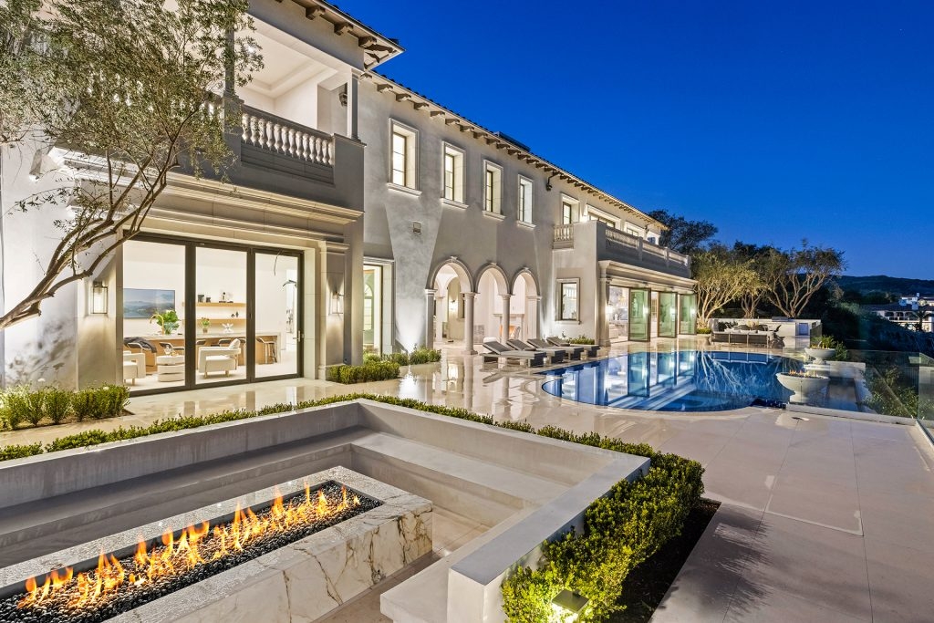 The Villa in Newport Coast is a Crystal Cove's newest custom estate prominently positioned on a private front row lot now available for sale. This home located at 2 Waves End, Newport Coast, California