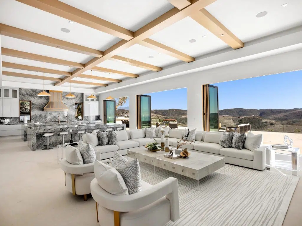 The Villa in Newport Coast is a Crystal Cove's newest custom estate prominently positioned on a private front row lot now available for sale. This home located at 2 Waves End, Newport Coast, California