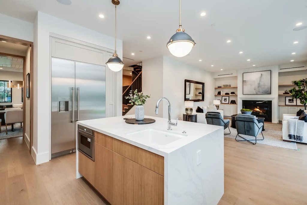 The Home in Studio City is a gorgeous new construction in prestigious Colfax Meadows perfect for indoor outdoor entertaining now available for sale. This home located at 4210 Kraft Ave, Studio City, California