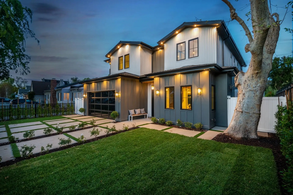 The Home in Studio City is a gorgeous new construction in prestigious Colfax Meadows perfect for indoor outdoor entertaining now available for sale. This home located at 4210 Kraft Ave, Studio City, California