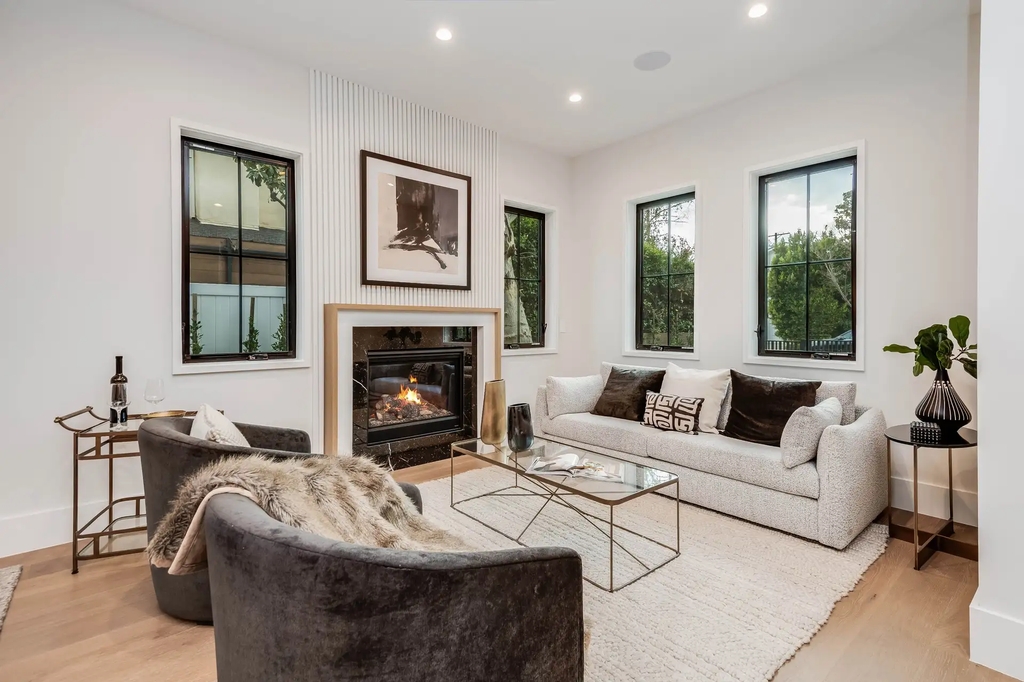 The Home in Studio City is a gorgeous new construction in prestigious Colfax Meadows perfect for indoor outdoor entertaining now available for sale. This home located at 4210 Kraft Ave, Studio City, California