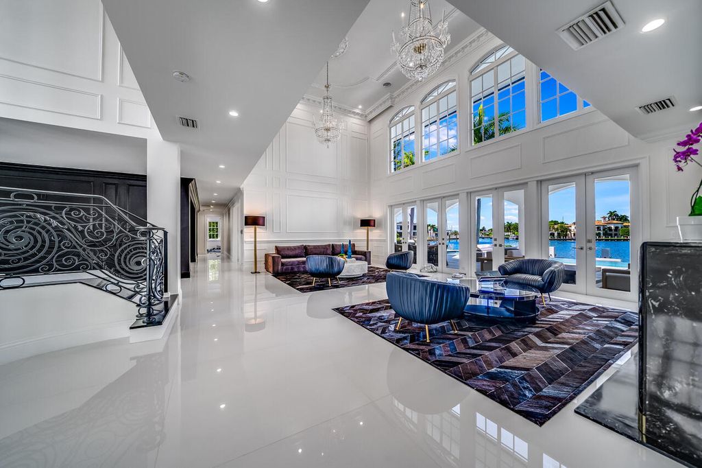 The Home in Fort Lauderdale is an amazing residence that has just been recently renovated with beautiful views from almost every room now available for sale. This home located at 1601 E Lake Dr, Fort Lauderdale, Florida